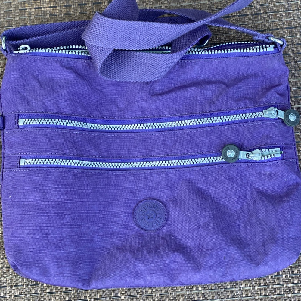 Kipling Alvar crossbody bag purple